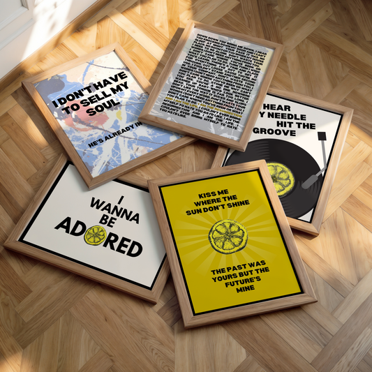 Stone Roses Mini Print Set