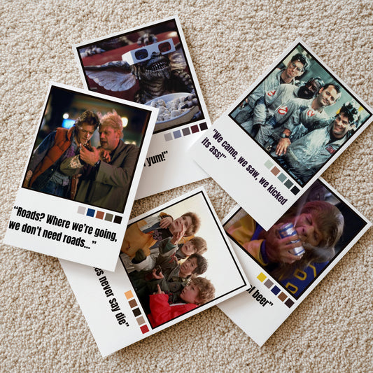 80s Classic Film Polaroids (Set of 5)