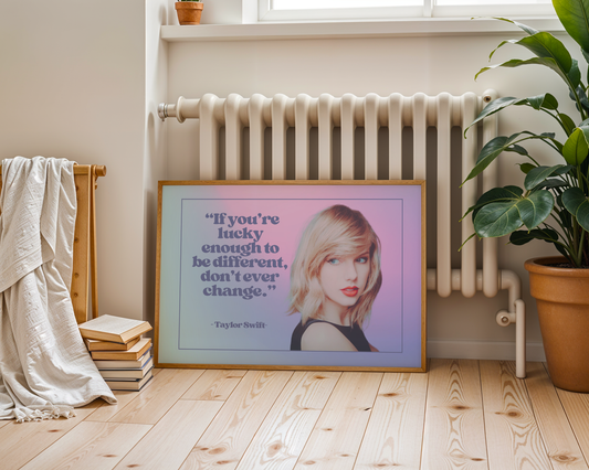 If You're Lucky Enough To Be Different..