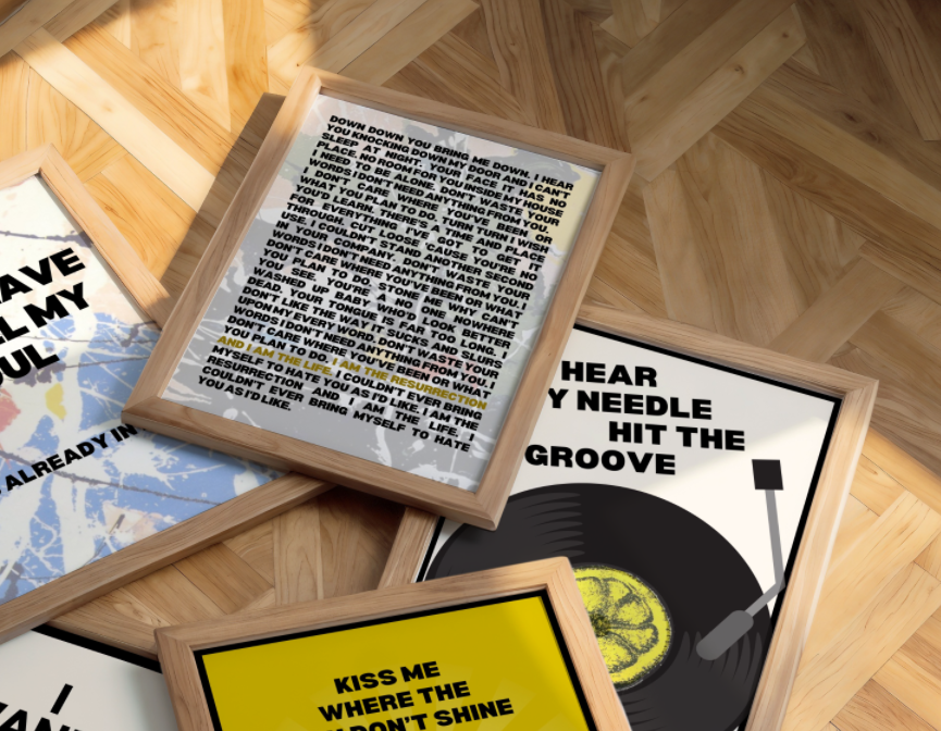 Stone Roses Mini Print Set